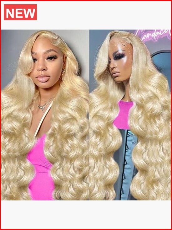 200 Density 28 Inch Body Wave Lace Front Wig Human Hair 13x6 HD Lace Pre Plucked main image 3